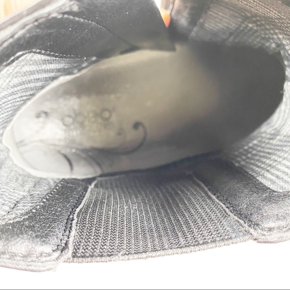 Abeo Geranium Ankle Boot Wedge Comfort Black Lug - Picture 11 of 13